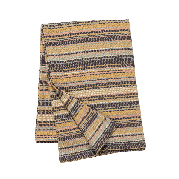 Callum Stripe Throw in Multi
