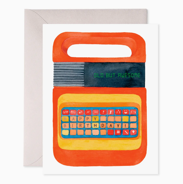 Old But Awesome Birthday Card