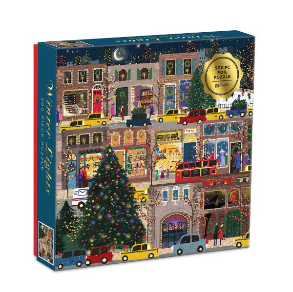 Winter Lights 500 Piece Foil Puzzle
