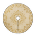 Feerie Yellow Christmas Tree Skirt
