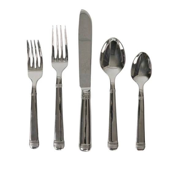 Le Panier Polished 5pc Place Setting