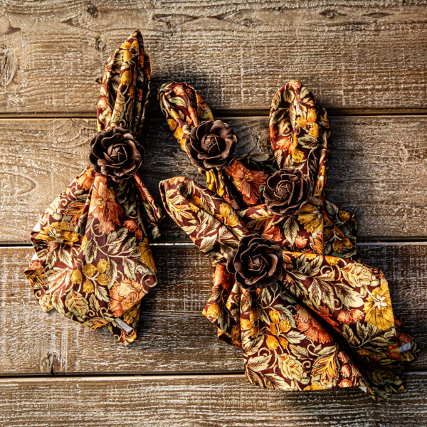 Willa Napkin Set/4 - Amber