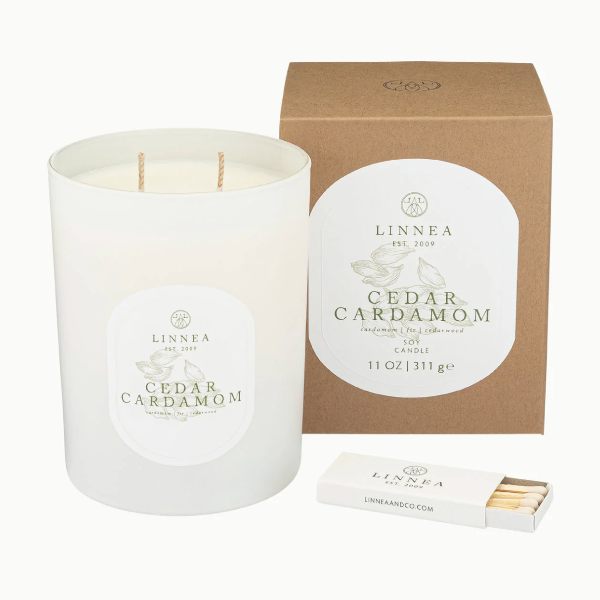 Cedar Cardamom 2-Wick Candle