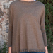 Catalina Cotton Ruffle Sweater : Taupe