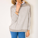 Catalina Modern Crew Sweater : Driftwood/Natural