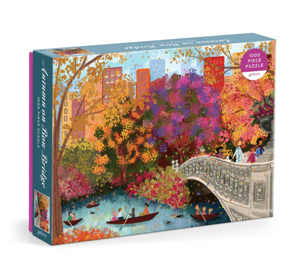 Autumn on Bow Bridge 1000 pc Puzzle