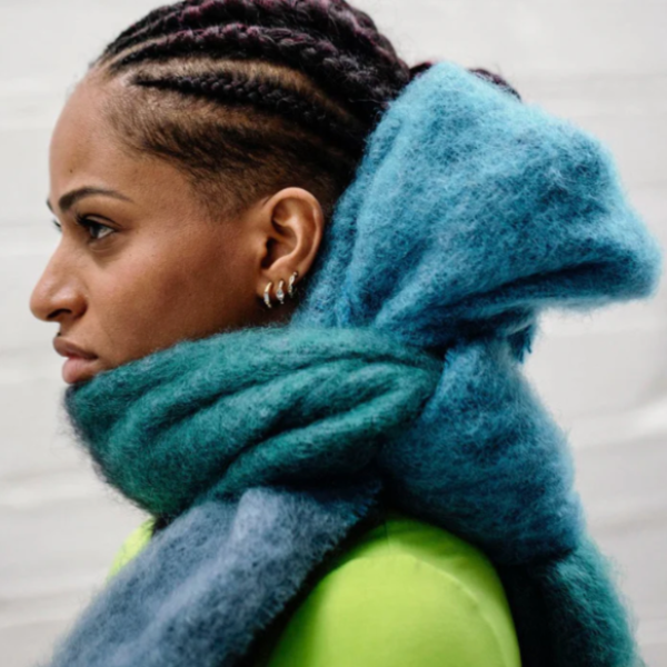 Boher Bottle Mohair Scarf