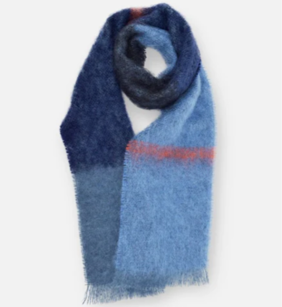 Boher Azure Mohair Scarf