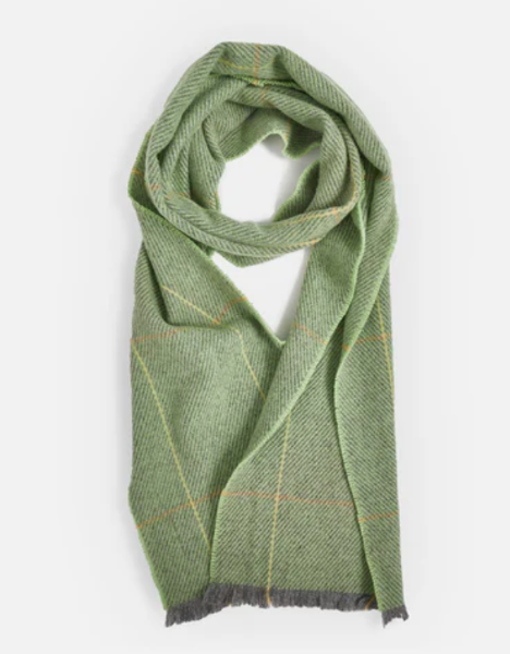Turra Lime Lambswool Scarf