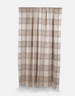 Drumin Plaid Fawn Mohair Throw