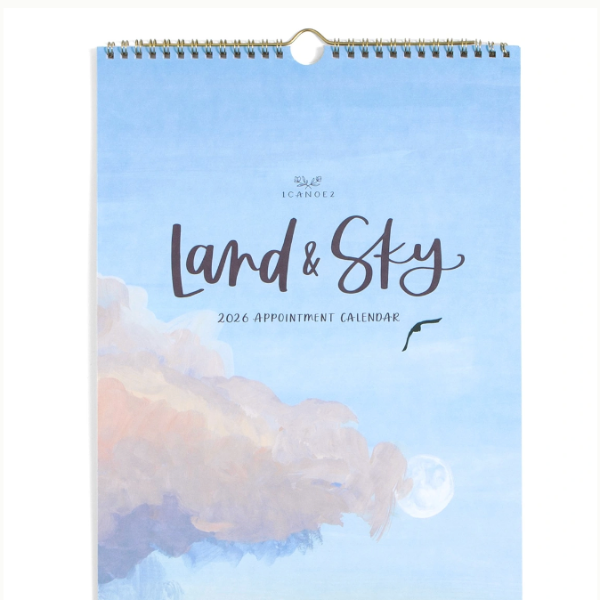 2026 Land & Sky Landscapes Wall Calendar