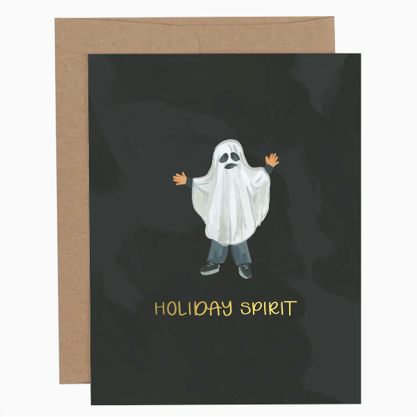 Holiday Spirit Halloween Card
