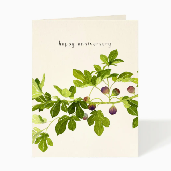Fruitful Fig Anniversary Card