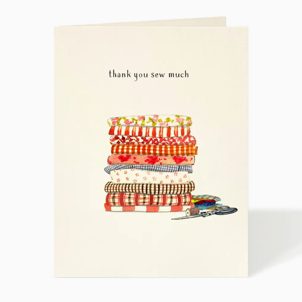 Thank You Sew Much Card
