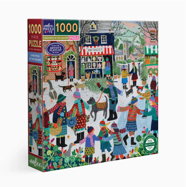 Christmas in the Square 1000 pc Puzzle