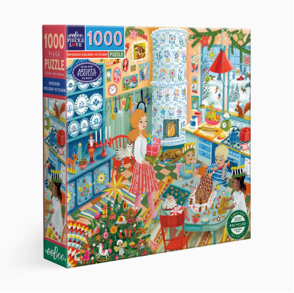 Swedish Holiday Kitchen 1000 pc Puzzle