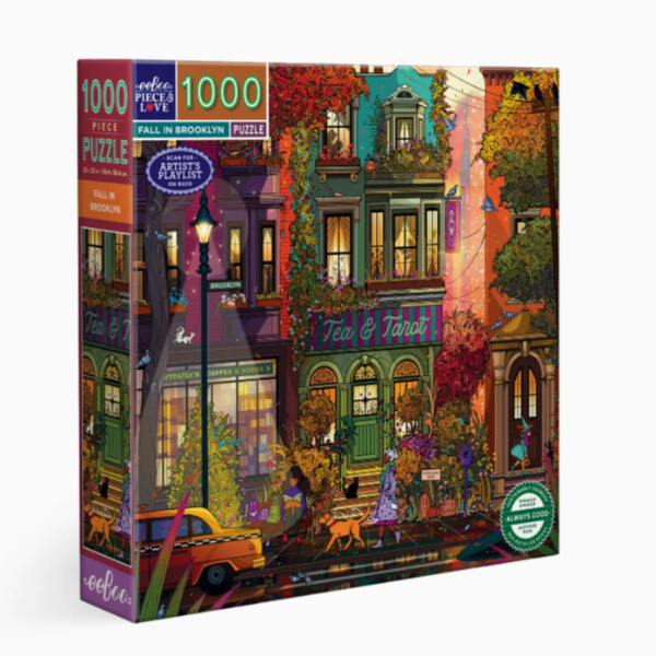 Fall in Brooklyn 1000 Pc Puzzle