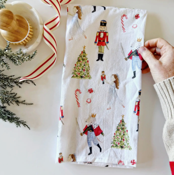 Nutcracker Tea Towel