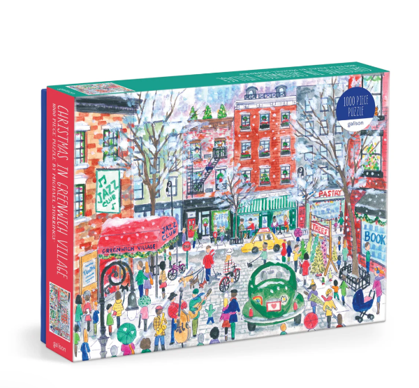 Christmas in Greenwich Village 1000 Pc. Puzzle
