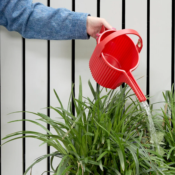 Vivid Red Small Watering Can