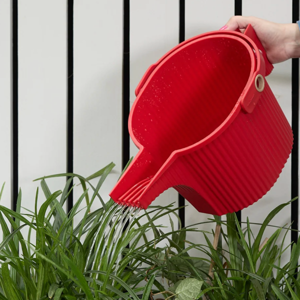 Vivid Red Large Watering Can