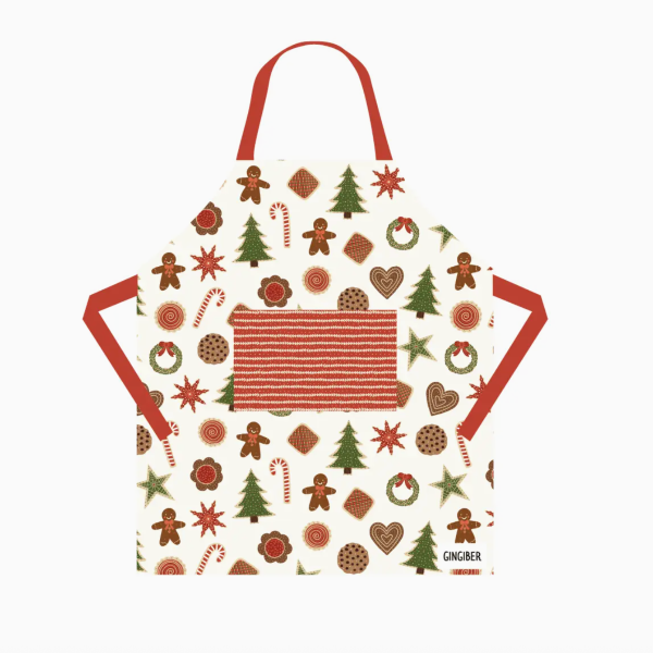 Children's Christmas Cookies Apron