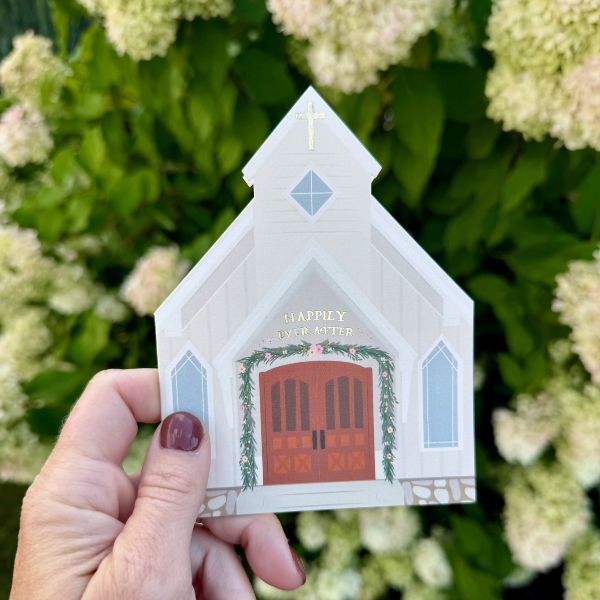 Wedding Chapel Greeting Card