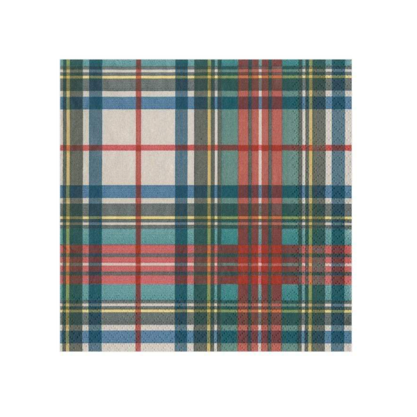 Dress Stewart Tartan Cocktail Napkin