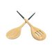 Refined Bamboo Salad Server Set