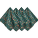 Klara Napkin Set/4 -Evergreen