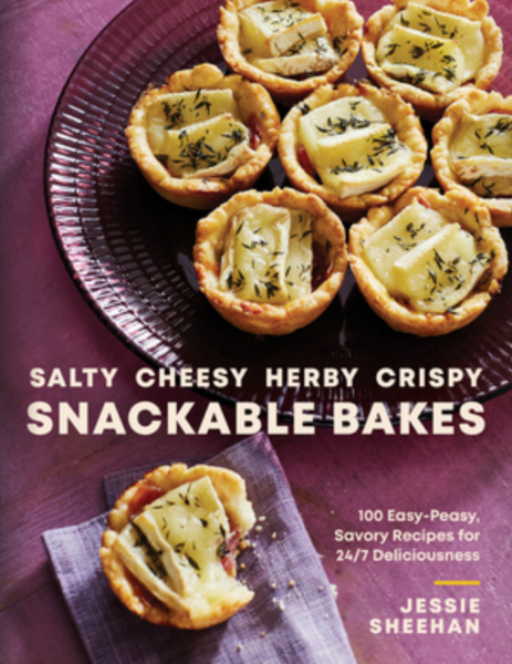 Salty Cheesy Herby Crispy Snackable Bakes