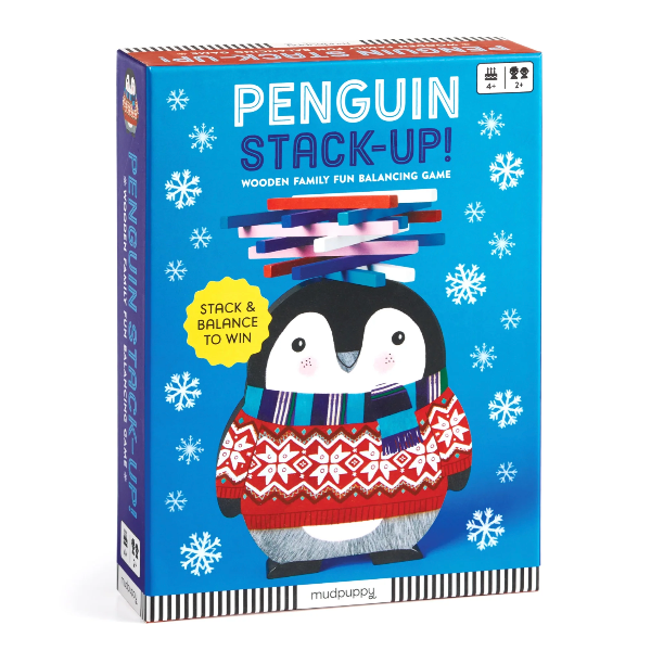 Penguin Stack-Up Wooden Balancing Game