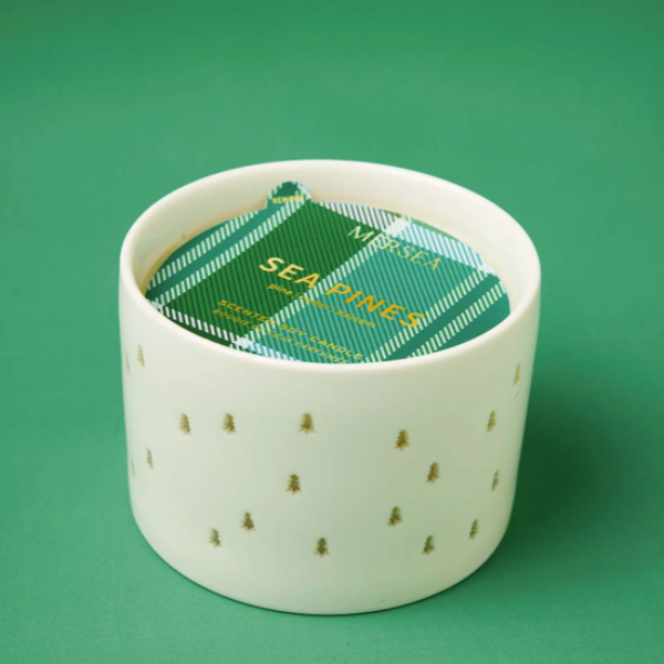 Sea Pines Twinkle Ceramic Candle