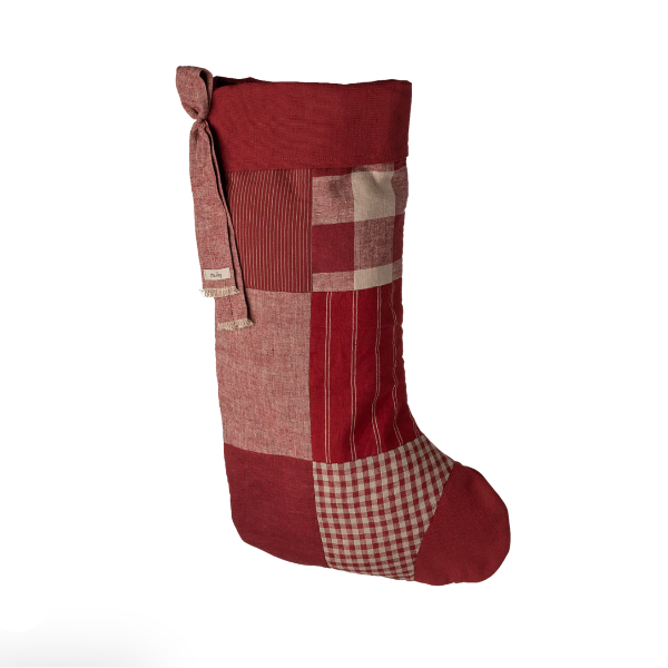 Check Christmas Stocking