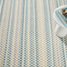 Poppy Woven Wool Rug: Blue