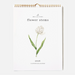 Flower Stems 2026 Calendar