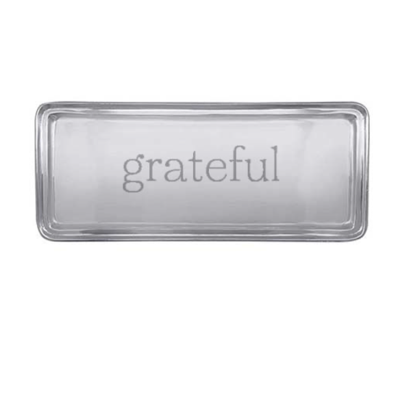 Signature Grateful Statement Tray