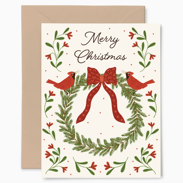 Cardinal Holiday Card