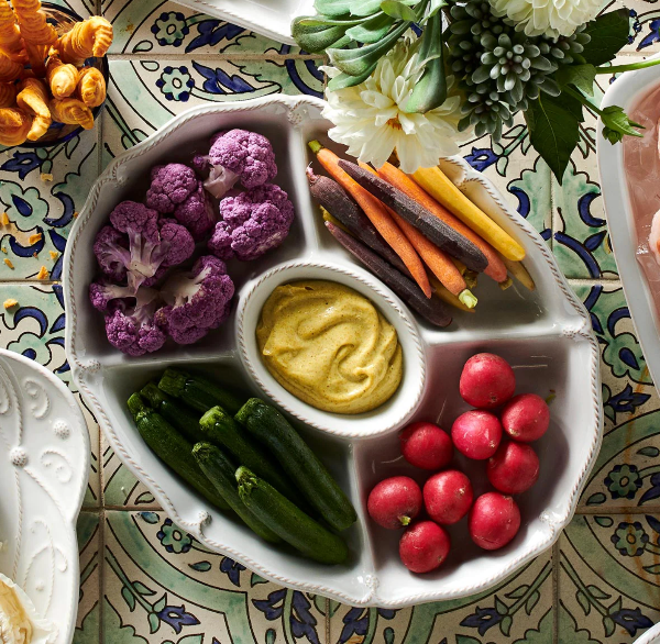 Berry & Thread Crudite Platter 15"