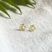 Mini Gold Wreath Stud Earrings