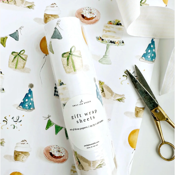Celebrate Gift Wrapping Paper