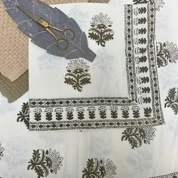 Agra Moss Napkin Set/6