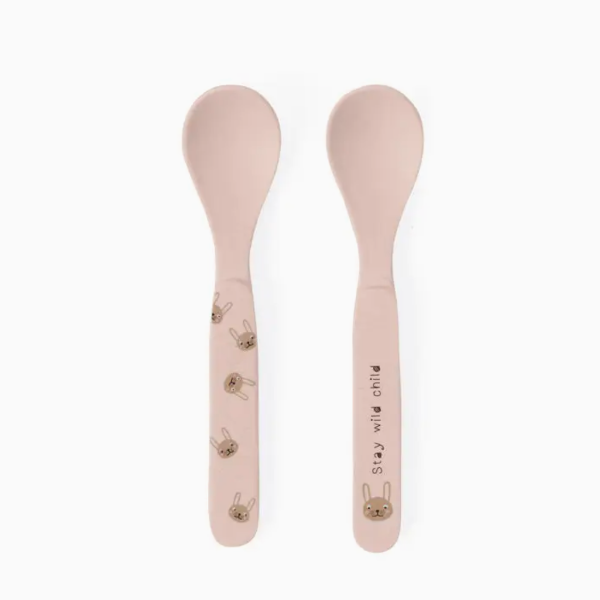 Rabbit Spoon Set- Rose