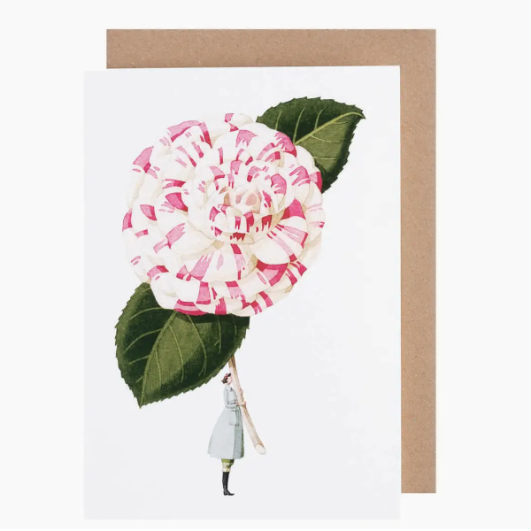 Camellia Greeting Card