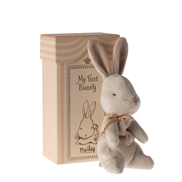 My First Bunny in Off White