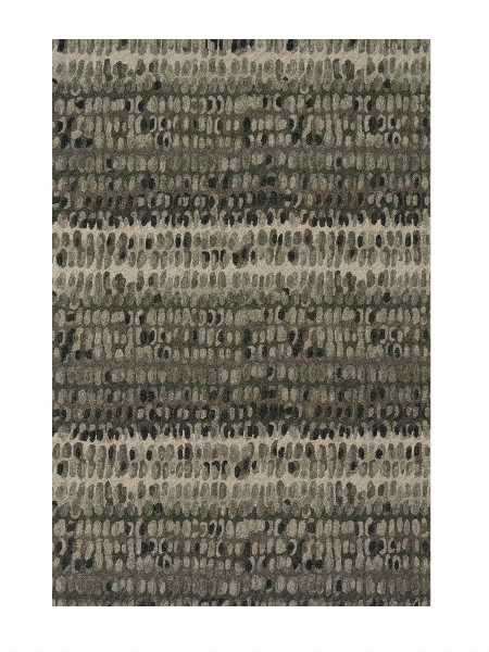 Paint Chip Forest Micro-Hooked Wool Rug