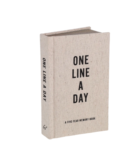 One Line a Day Journal, Canvas