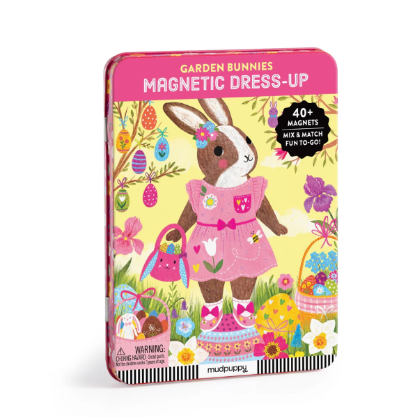 Garden Bunnies Magnetic Dress-Up