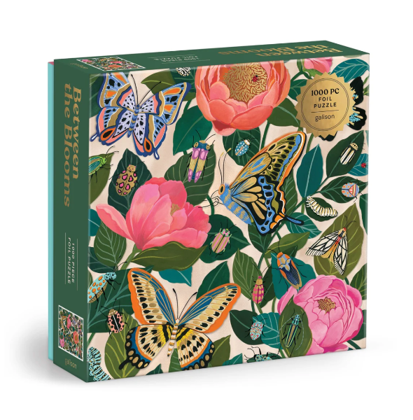 Between the Blooms 1000 Piece Foil Puzzle