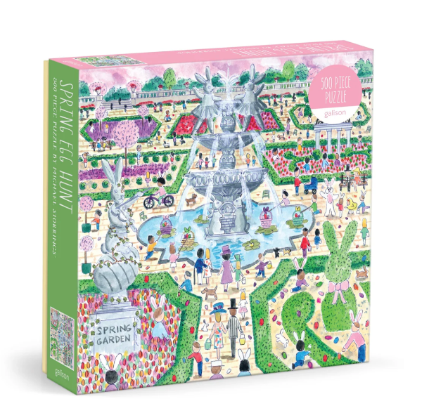 Spring Egg Hunt 500-Piece Puzzle